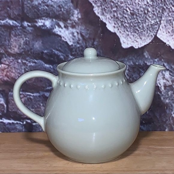 Pottery Barn Kitchen Pottery Barn Emma Ceylon Green Teapot 4oz